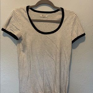 Madewell scoop neck tee